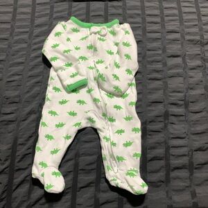 Long sleeve dinosaur onesie